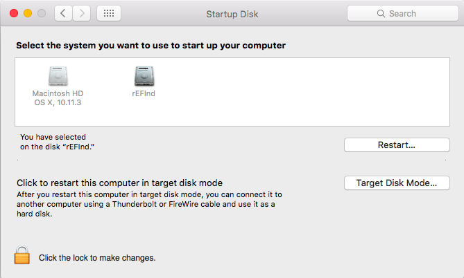 The macOS Startup Disk tool enables you to reset a Mac
    to use the standard macOS boot loader.